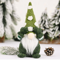 Christmas Faceless Doll Ornament Decoration Christmas Doll Ornament Cute Home Table Decoration Christmas Doll Pendant