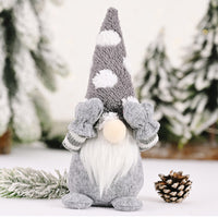 Christmas Faceless Doll Ornament Decoration Christmas Doll Ornament Cute Home Table Decoration Christmas Doll Pendant