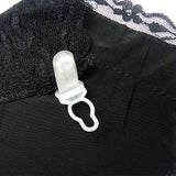 6 Pcs Lace Trim Clip on Cleavage Cover for Women Bra
