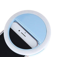 2Pcs Mobile Phone Self-photograph Fill Light Selfie Lamp Night Light