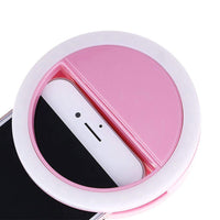 2Pcs Mobile Phone Self-photograph Fill Light Selfie Lamp Night Light