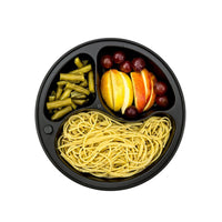 10Pcs or 20Pcs Reusable Food Storage Container Set Three Compartment Food Box