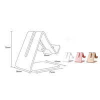 Universal Aluminum Mobile Phone Holder Desk Table Mount Tablet Stand Foldable Portable for iPhone or iPad