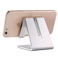 Universal Aluminum Mobile Phone Holder Desk Table Mount Tablet Stand Foldable Portable for iPhone or iPad