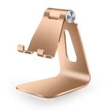Adjustable Aluminum Mobile Phone Holder Tablet Stand Desk Table Mount Foldable Portable for iPhone or iPad