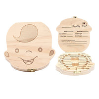 1Pc or 2Pcs Kids and Baby Tooth Keepsake Boxes Boy