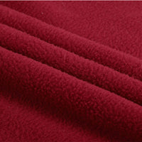 Pet Dog Warm Coat Fleece Jacket Jumper Sweater Winter Clothes-Wine Red