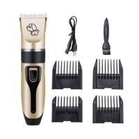 USB Cordless Electric Dog Clipper Set