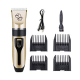 USB Cordless Electric Dog Clipper Set