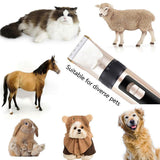 USB Cordless Electric Dog Clipper Set