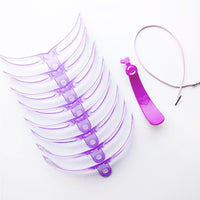 8 in 1 Eyebrow Templates Eyebrow Stencils DIY Grooming Stencils Eyebrow Shaping Templates Eye Makeup Tools