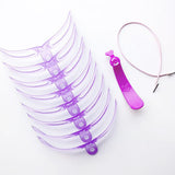 8 in 1 Eyebrow Templates Eyebrow Stencils DIY Grooming Stencils Eyebrow Shaping Templates Eye Makeup Tools