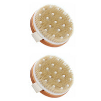 Wooden Bristle Body Brush for Wet or Dry Brushing