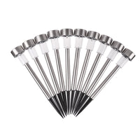 10pcs/Set Solar-Powered Garden Lights Waterproof Outdoor Lights LED Lawn Lights Garden Decoration Landscape Lights
