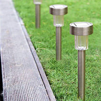 10pcs/Set Solar-Powered Garden Lights Waterproof Outdoor Lights LED Lawn Lights Garden Decoration Landscape Lights