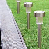 10pcs/Set Solar-Powered Garden Lights Waterproof Outdoor Lights LED Lawn Lights Garden Decoration Landscape Lights