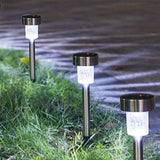 10pcs/Set Solar-Powered Garden Lights Waterproof Outdoor Lights LED Lawn Lights Garden Decoration Landscape Lights