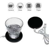Electric Coffee Mug Warmer Pad USB Tea Beverage Heating Plate Desktop Cup Pad
