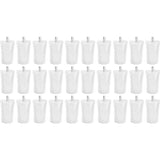 Set of 30Pcs 250ML Clear Stand up Spout Pouch with Leak Proof Caps