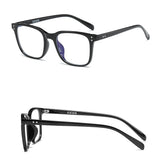 Blue Light Blocking Eyeglasses Anti Eyestrain-Black