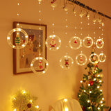 3 Meters USB Powered LED Christmas Decor Round Light Hanging Ornament Light