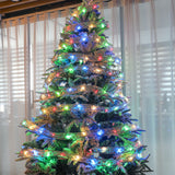 5 Meters Silver LED Ribbon Hanging Light Strip Christmas Decor-Multicolor Light
