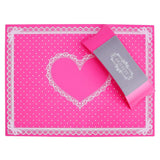 Nail Art Hand Cushion and Manicure Silicone Mat Set Rose Red