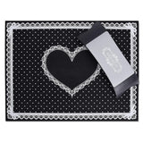 Nail Art Hand Cushion and Manicure Silicone Mat Set Black