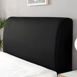 Elastic Bedhead Cover Headboard Bed Head Protection Cover Black L