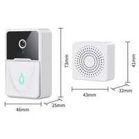 Wireless Night Vision Doorbell with Chime