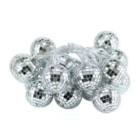 3M LED String Lights Disco Ball Party Battery Christmas Retro LED Mirror Balls Multicolor