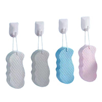 Set of 4 Pack Ultra Soft Bath Body Shower Sponges Random Color