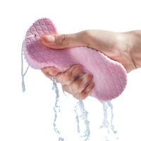 Set of 4 Pack Ultra Soft Bath Body Shower Sponges Random Color
