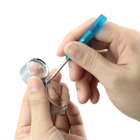 Set of 2Pack Pocket Jewellers Eye Loupe Magnifier Jewelry Magnifying Glass 30x 21mm