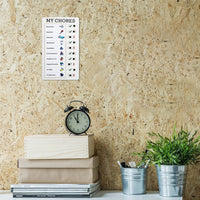 My Chores Chart Memo Board Household Checklist To Do List Planner Notes