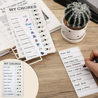 My Chores Chart Memo Board Household Checklist To Do List Planner Notes
