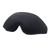 Travel Sleep Eye Mask Soft 3D Deep Contoured Eye Covers Sleeping Blindfold Black