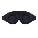 Travel Sleep Eye Mask Soft 3D Deep Contoured Eye Covers Sleeping Blindfold Black