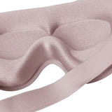 Travel Sleep Eye Mask Soft 3D Deep Contoured Eye Covers Sleeping Blindfold Pink