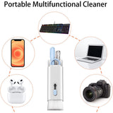 7 in 1 Multifunction Cleaner Kit for Airpod Keyboard Cleaning Soft Brush Blue