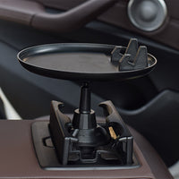 Universal Car Cup Holder Food Tray Auto Cellphone Mount Stand -Style 2
