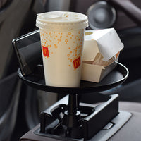 Universal Car Cup Holder Food Tray Auto Cellphone Mount Stand -Style 2