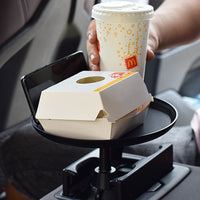 Universal Car Cup Holder Food Tray Auto Cellphone Mount Stand -Style 2