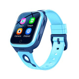 4G Kids Smart Watch SOS Video Phone Call Compatible with Android iOS-Blue