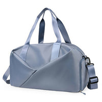 Travel Duffle Bags Portable Luggage Bag-Blue