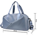 Travel Duffle Bags Portable Luggage Bag-Blue