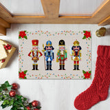 Christmas Nutcracker Doormat Indoor Outdoor Floor Mat Christmas Decoration 50x80cm -Style 4