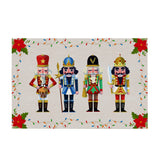 Christmas Nutcracker Doormat Indoor Outdoor Floor Mat Christmas Decoration 50x80cm -Style 4
