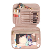 Hanging Travel Toiletry Bag Portable Makeup Organizer Cosmetic Bag-Black