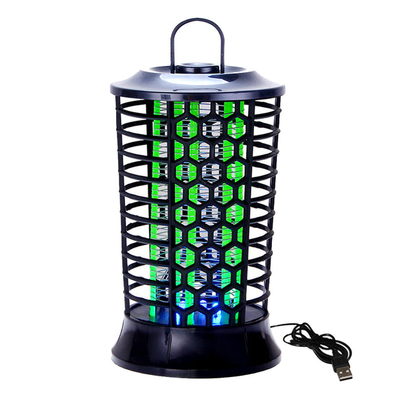 USB Powered Electric LED Mosquito Killer Lamp Mosquito Catcher -Green